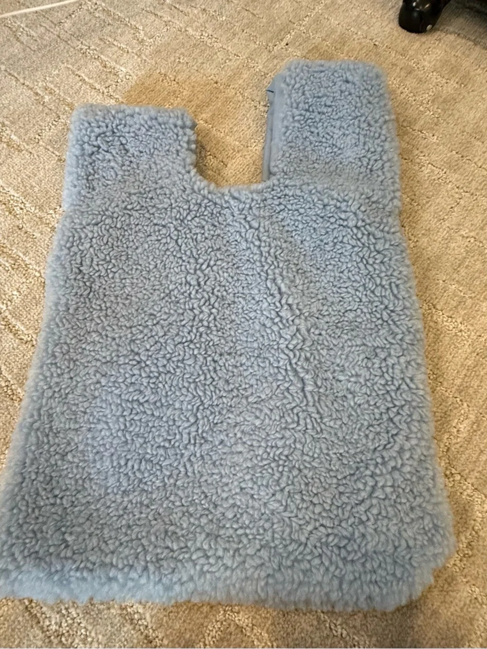 Baby Blue Sherpa Handbag